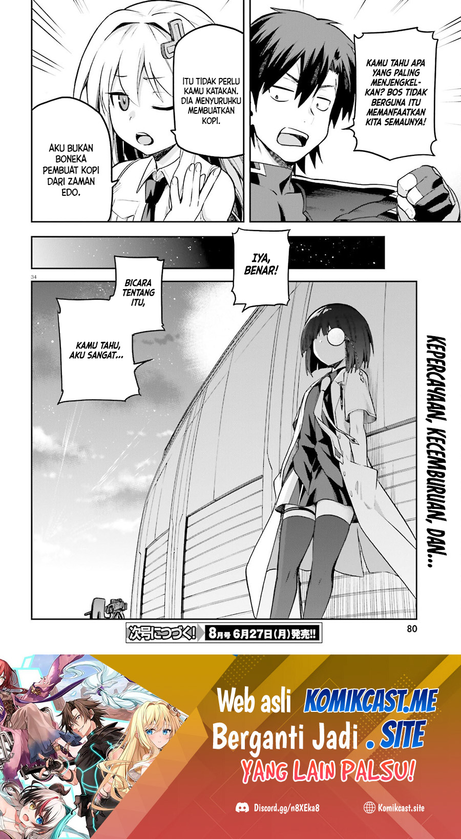 Sentouin, Hakenshimasu! Chapter 46 Gambar 35