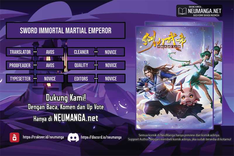 Baca Komik Sword Immortal Martial Emperor Chapter 14 Gambar 1