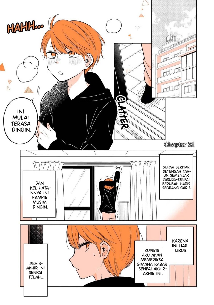 Baca Manga A Lazy Guy Woke Up as a Girl One Morning Chapter 21 Gambar 2