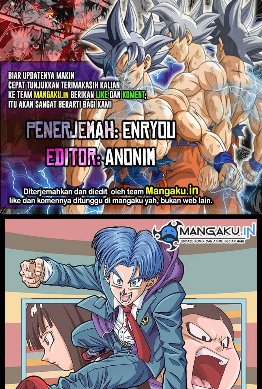 Baca Komik Dragon Ball Super Chapter 90.1 Gambar 1