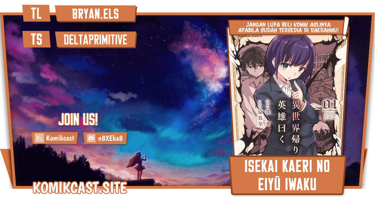 Baca Komik Isekai Kaeri no Eiyuu Iwaku Chapter 10 Gambar 1