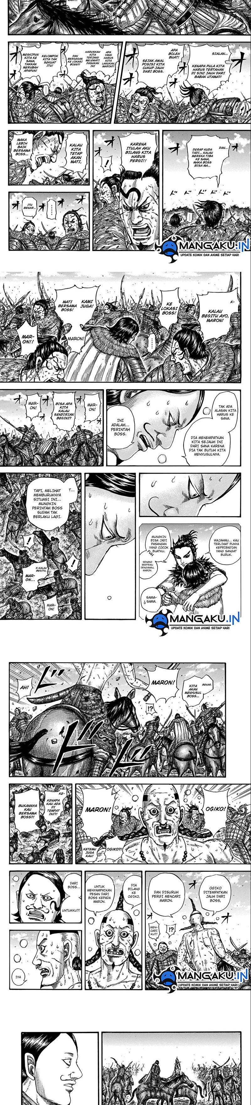 Kingdom Chapter 747 Gambar 3