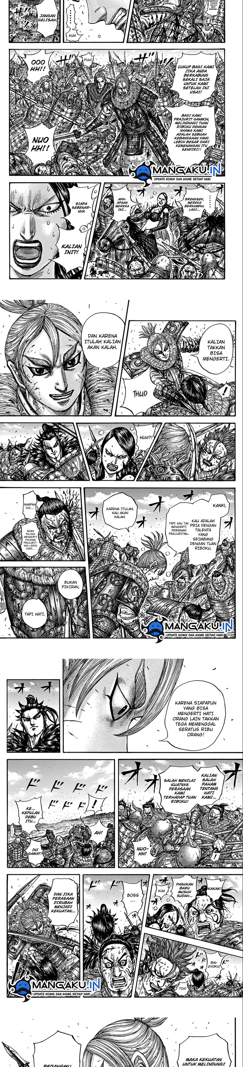 Kingdom Chapter 747 Gambar 5