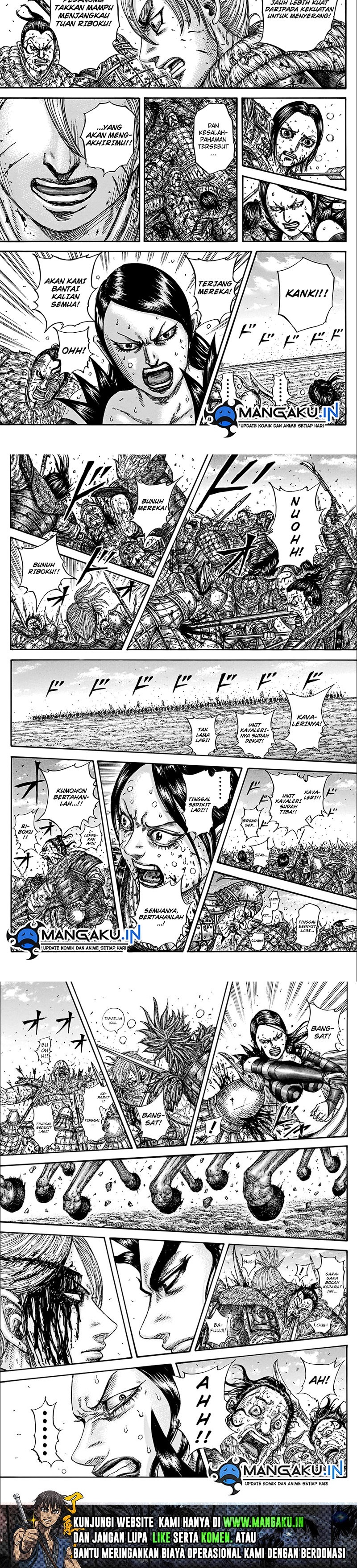 Kingdom Chapter 747 Gambar 6