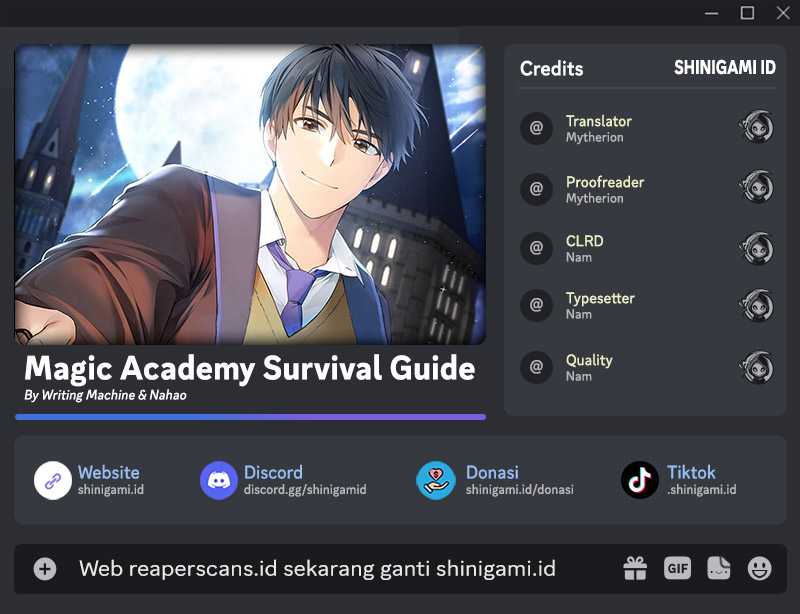 Baca Komik Magic Academy Survival Guide Chapter 29 Gambar 1