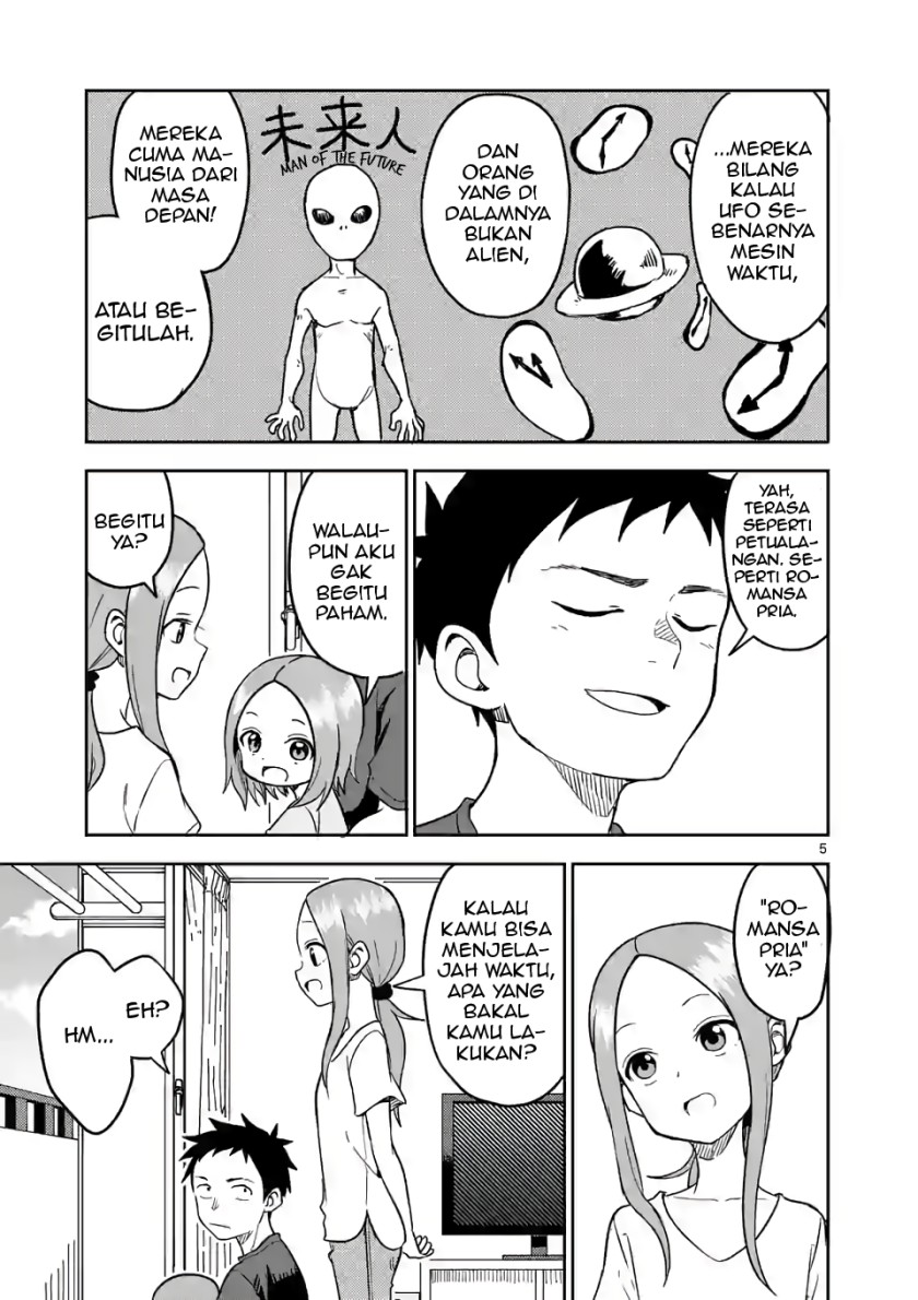 Karakai Jouzu no (Moto) Takagi-san Chapter 145 Gambar 5