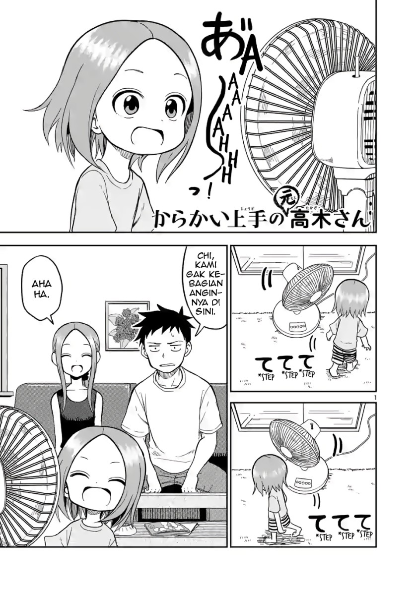 Baca Komik Karakai Jouzu no (Moto) Takagi-san Chapter 144 Gambar 1