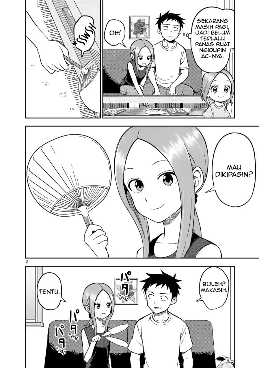 Baca Manga Karakai Jouzu no (Moto) Takagi-san Chapter 144 Gambar 2