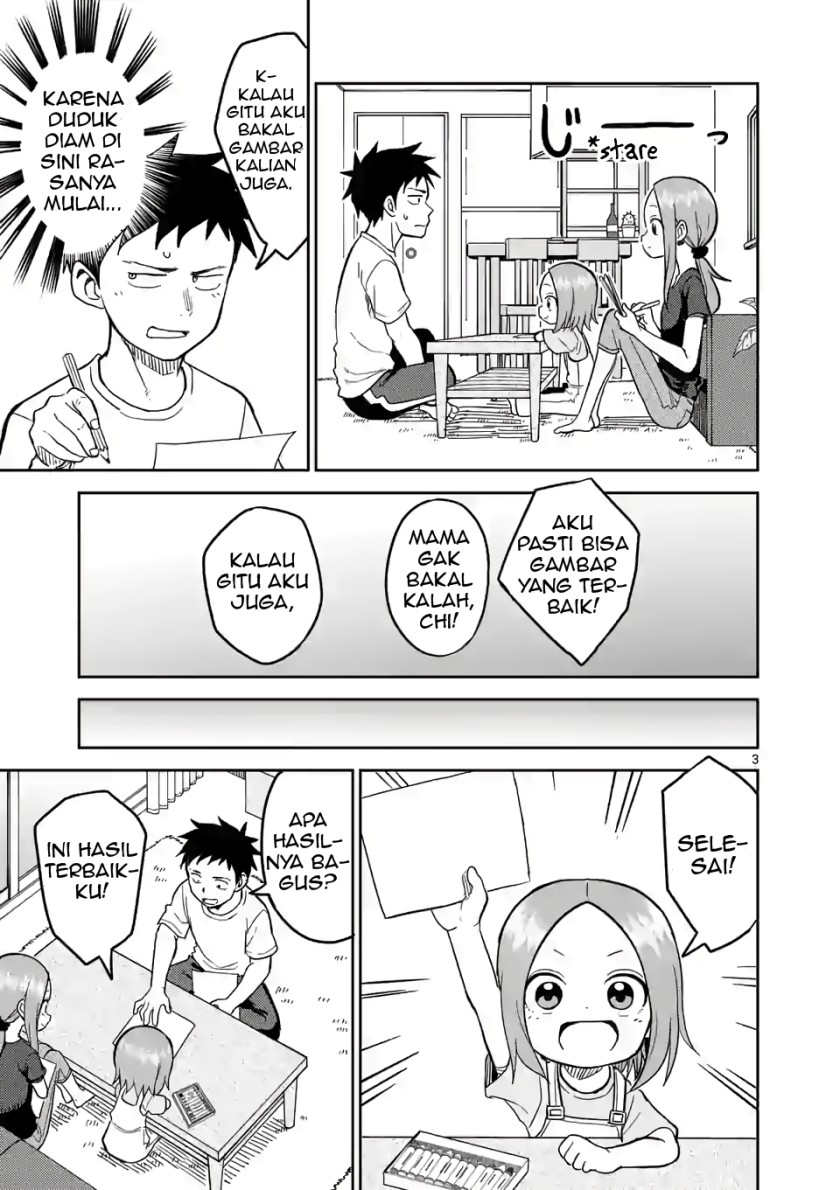 Karakai Jouzu no (Moto) Takagi-san Chapter 143 Gambar 3