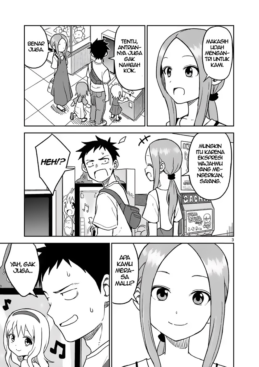 Karakai Jouzu no (Moto) Takagi-san Chapter 148 Gambar 3