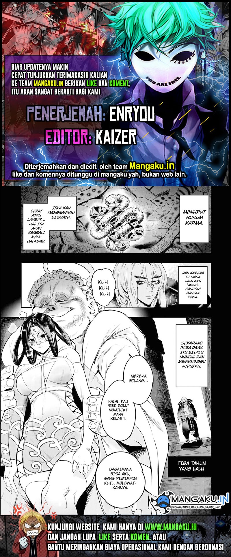 Baca Komik I Sold My Body To A God Chapter 2 Gambar 1