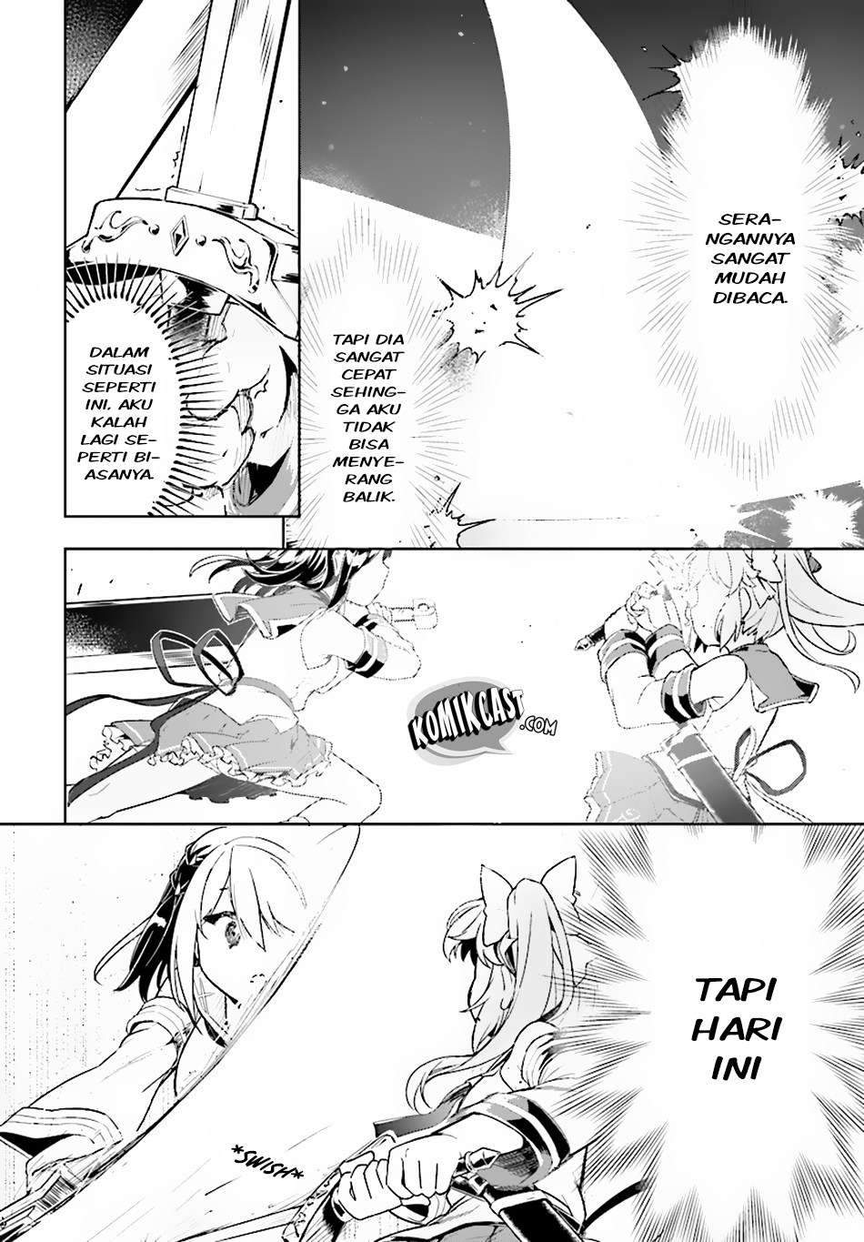 Baca Manga Kenshi wo Mezashite Nyuugaku shita no ni Mahou Tekisei 9999 nan desu kedo!? Chapter 6 Gambar 2