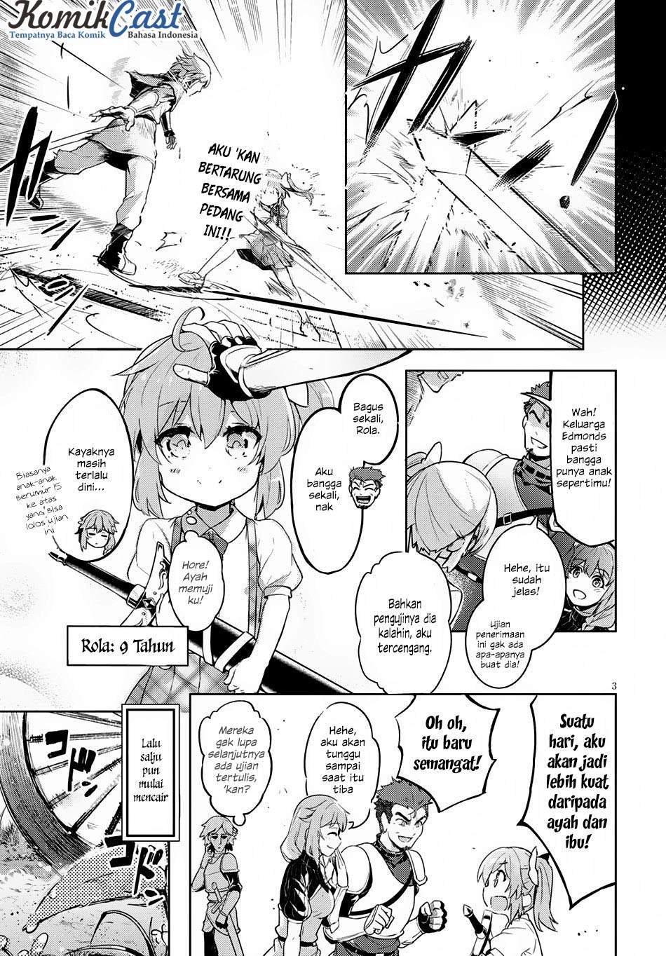 Kenshi wo Mezashite Nyuugaku shita no ni Mahou Tekisei 9999 nan desu kedo!? Chapter 1 Gambar 7