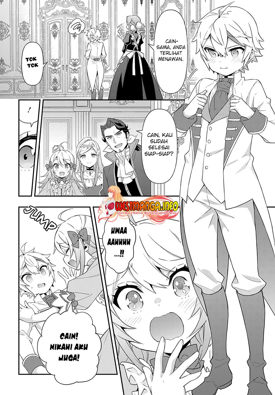 Tensei Kizoku no Isekai Boukenroku ~Jichou wo Shiranai Kamigami no Shit Chapter 49 Gambar 19