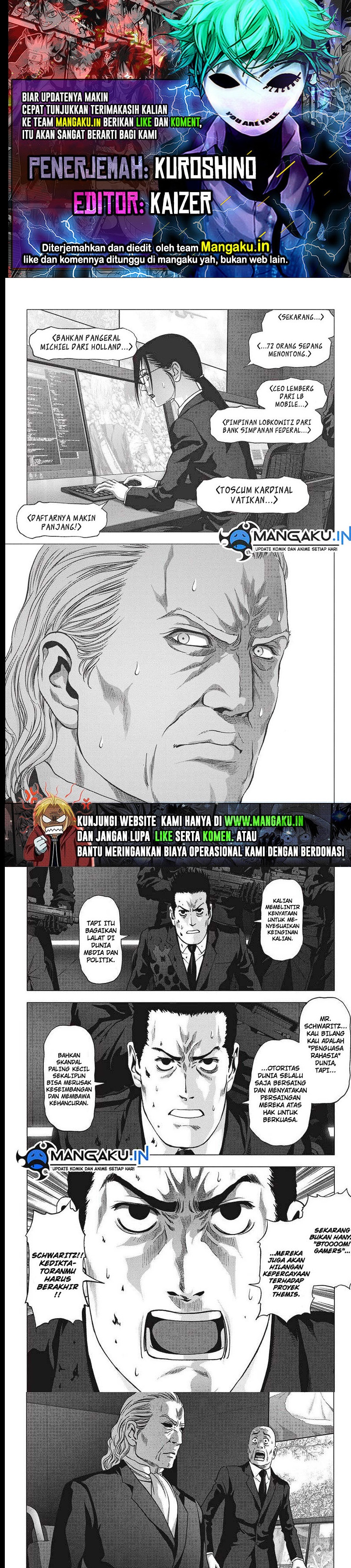 Baca Komik Btooom! Chapter 117.2 Gambar 1