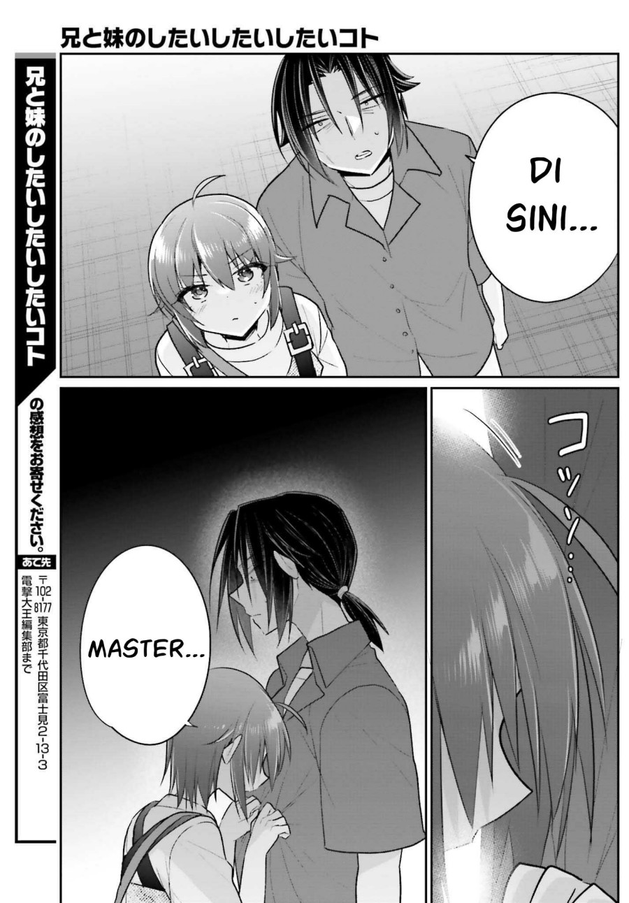 Ani to Imouto no Shitai Shitai Shitai Koto Chapter 13 Gambar 24