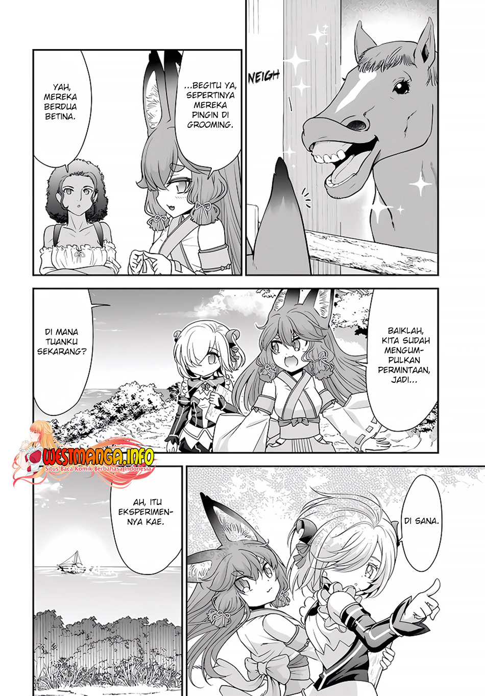 Tenohira Kaitakumura de Isekai Kenkouki ~Fueteku Yome-tachi to Nonbiri Mujintou Raifu~ Chapter 37 Gambar 20