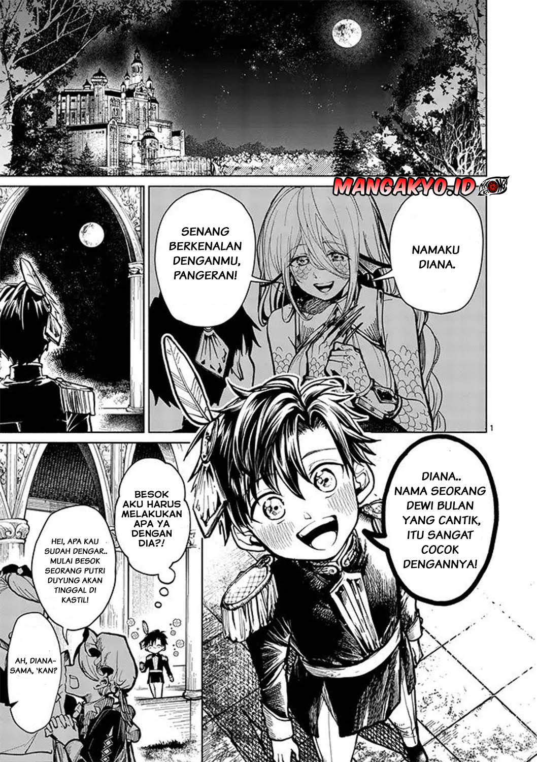 Baca Manga Diana Is a Strange Mermaid Chapter 2 Gambar 2