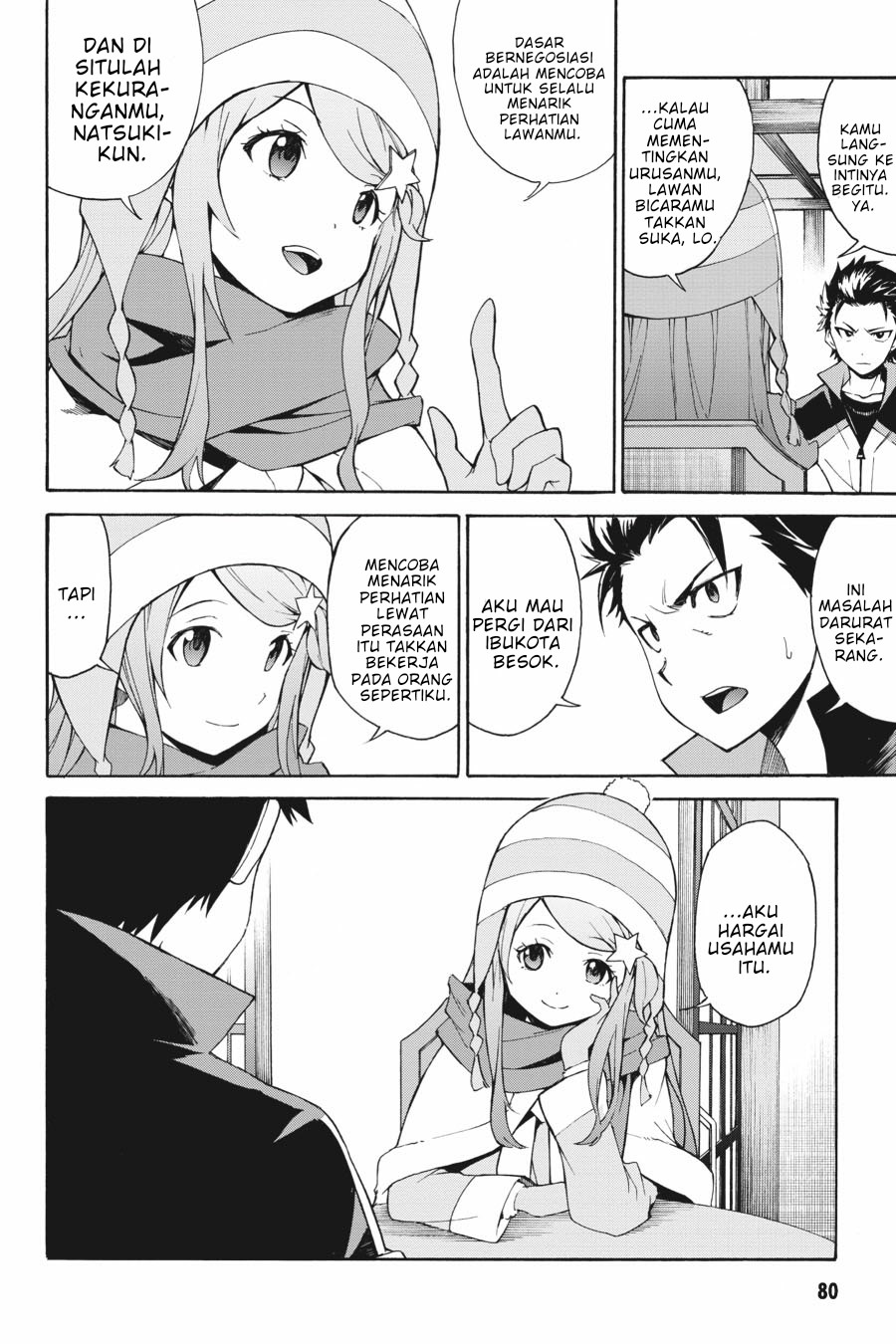 Baca Manga Re:Zero Kara Hajimeru Isekai Seikatsu – Daisanshou – Truth of Zero Chapter 17 Gambar 2