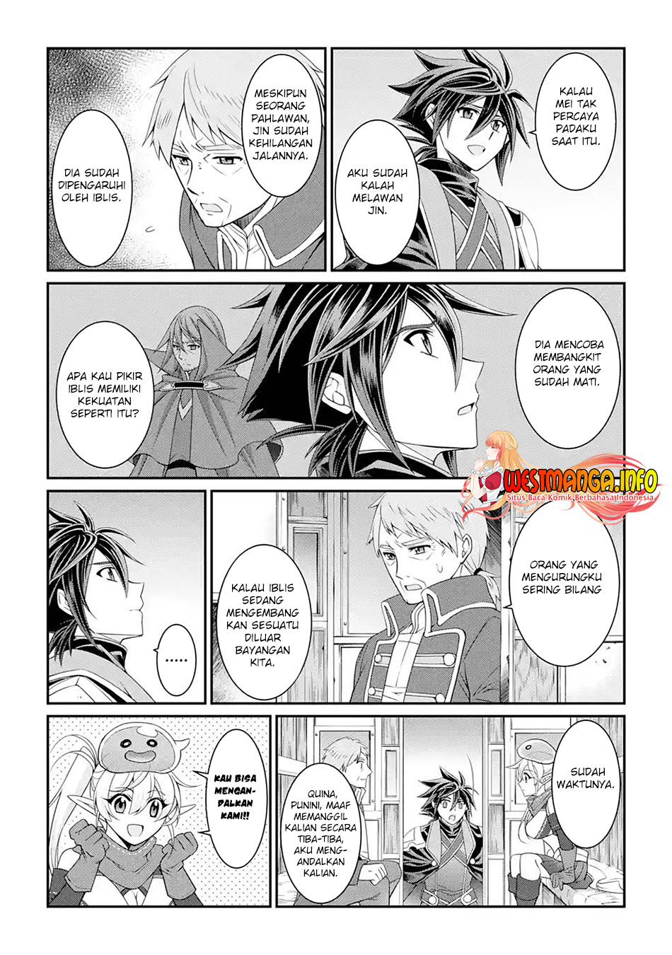 Shikkoku tsukai no saikyo yusha nakama zen’in ni uragira retanode saikyo no mamono Chapter 47 Gambar 33