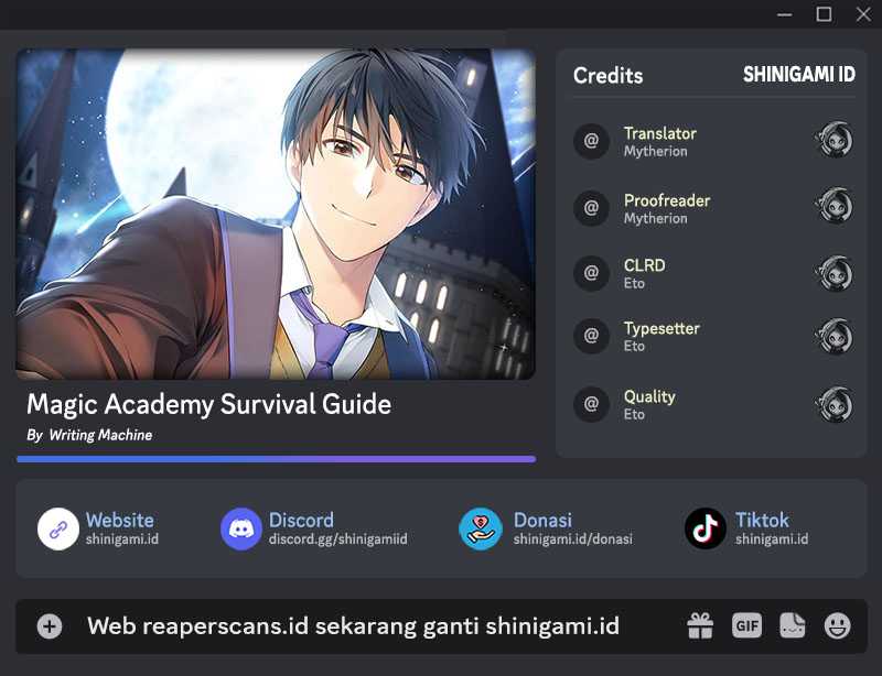 Baca Komik Magic Academy Survival Guide Chapter 30 Gambar 1