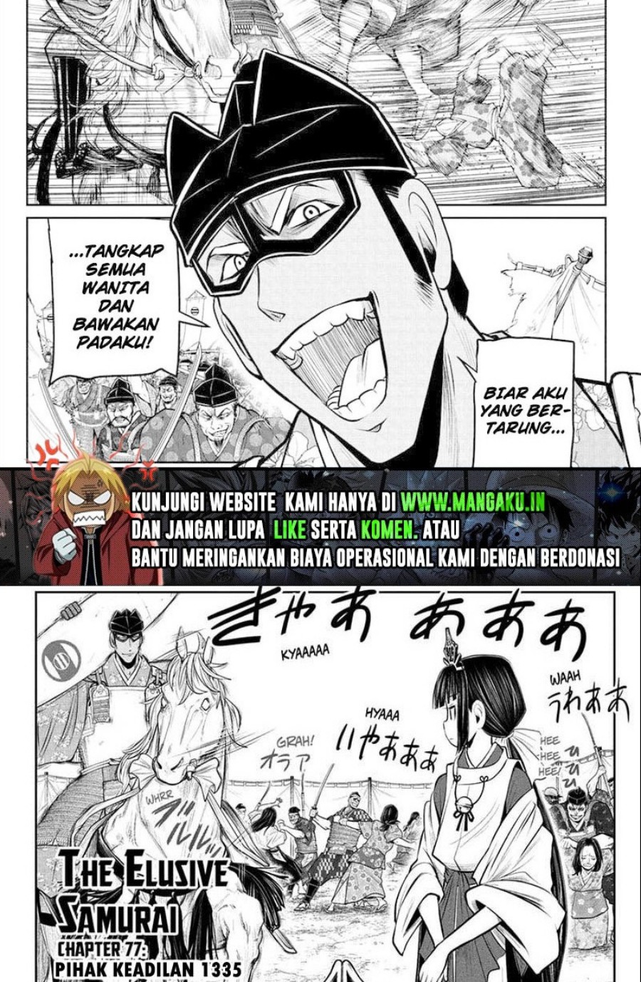 Baca Manga The Elusive Samurai Chapter 77 Gambar 2