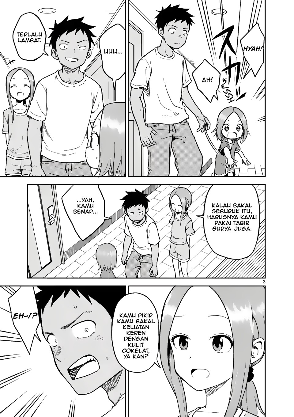 Karakai Jouzu no (Moto) Takagi-san Chapter 151 Gambar 3