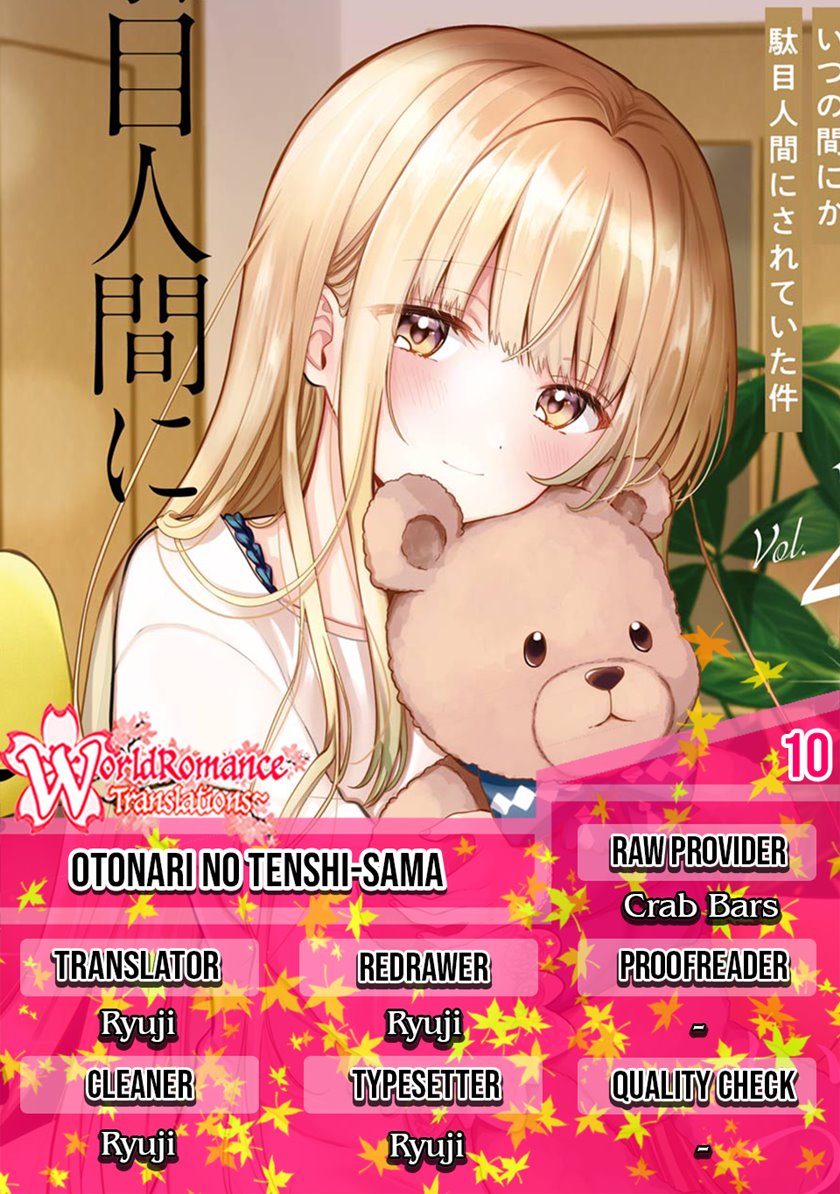 Baca Komik Otonari no Tenshi-sama ni Itsunomanika Dame Ningen ni Sareteita Ken Chapter 10 Gambar 1