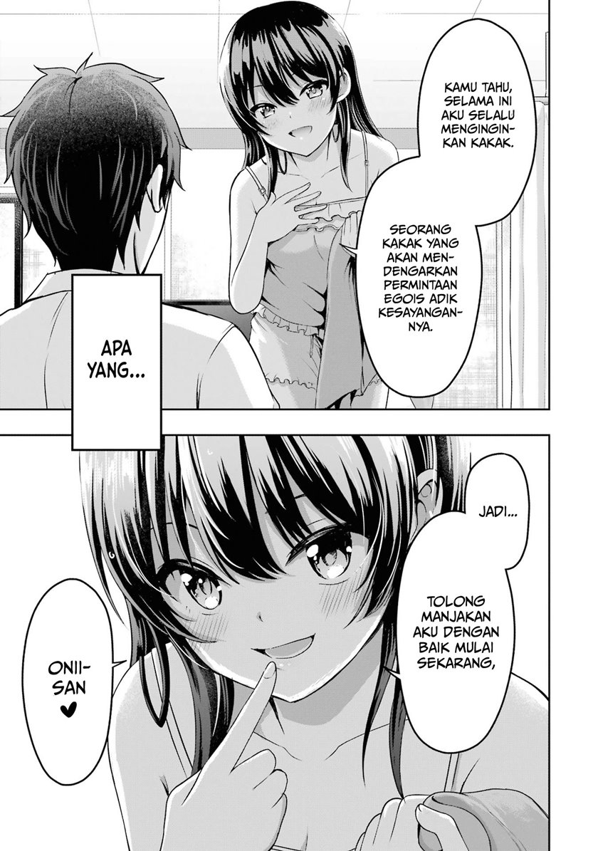 Kanojo no Imouto to Kisu wo Shita Chapter 3 Gambar 27