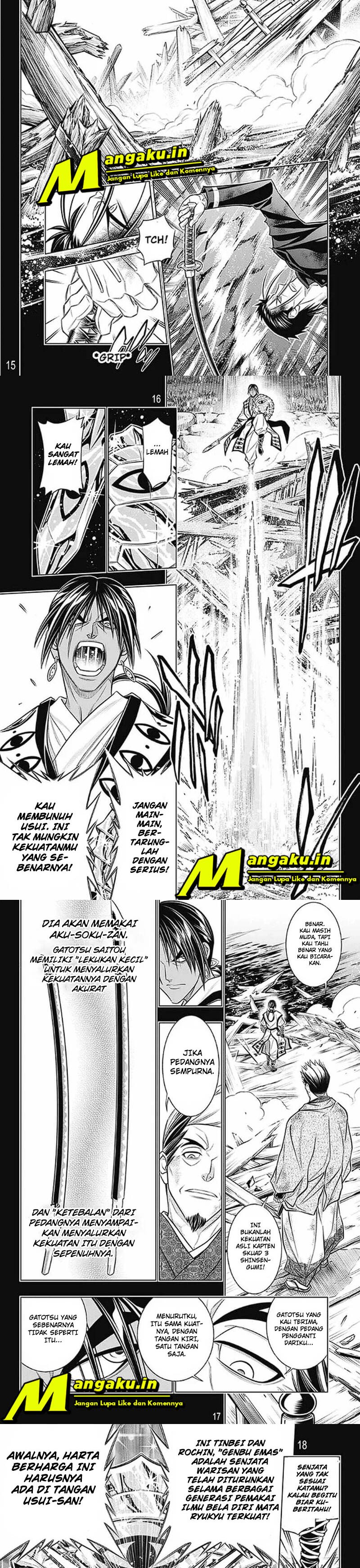 Rurouni Kenshin: Meiji Kenkaku Romantan – Hokkaido-hen Chapter 48 Gambar 6