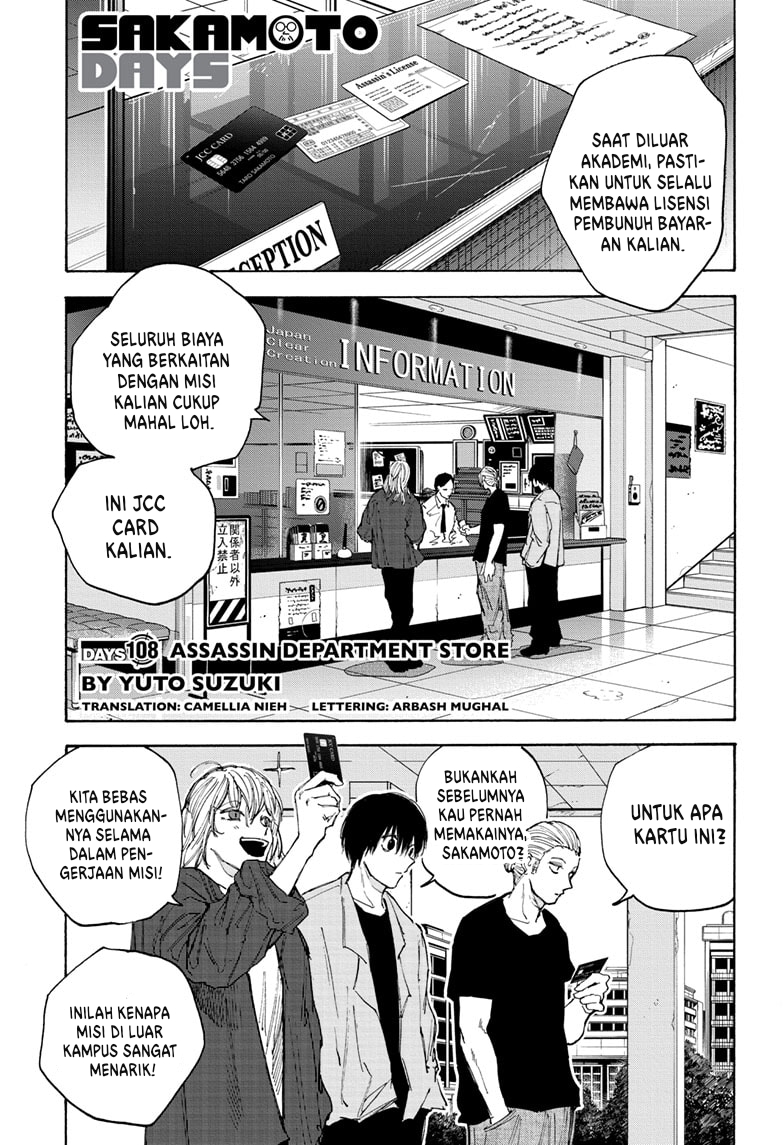 Baca Manga Sakamoto Days Chapter 108 Gambar 2