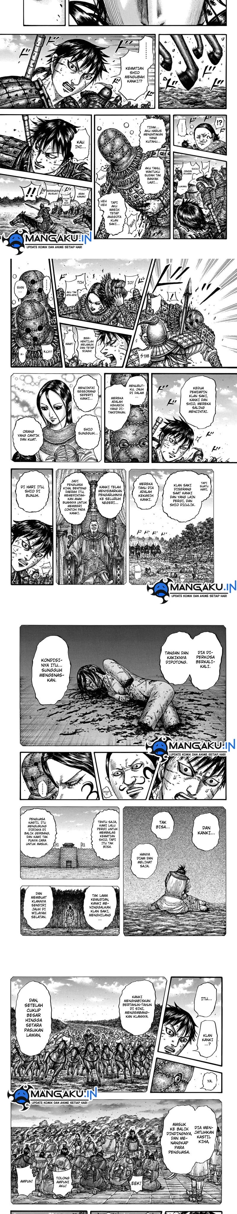 Kingdom Chapter 750 Gambar 3