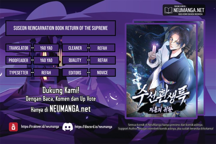 Baca Komik Suseon Reincarnation Book Return Of The Supreme Chapter 2 Gambar 1