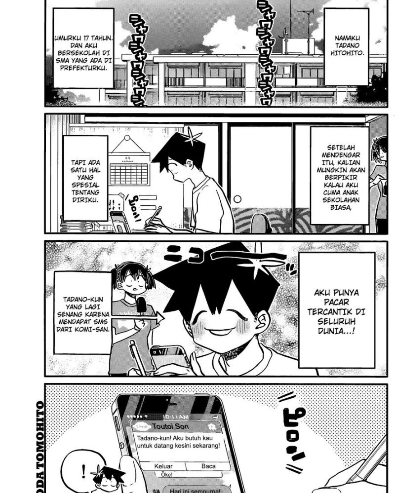 Baca Komik Komi-san wa Komyushou Desu Chapter 394 Gambar 1