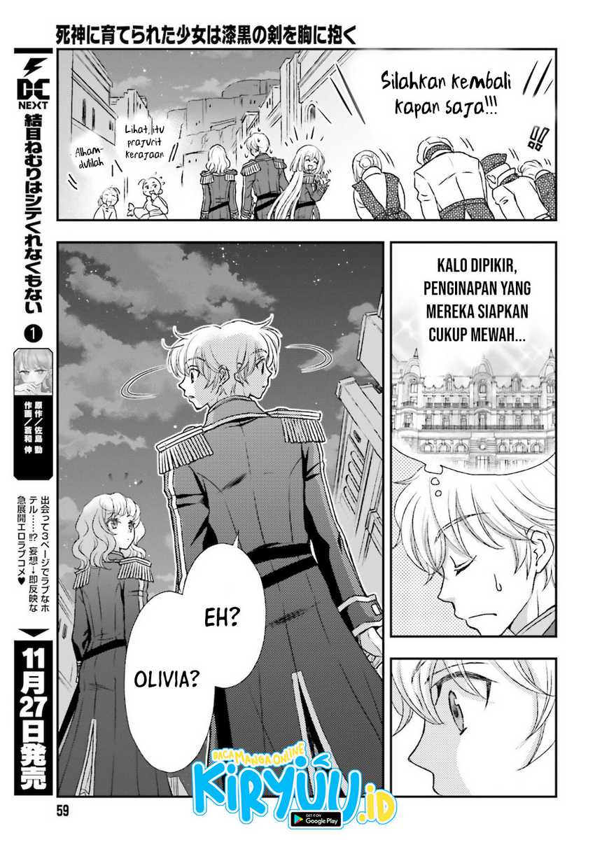 Shinigami ni Sodaterareta Shoujo wa Shikkoku no Tsurugi wo Mune ni Idaku Chapter 24 Gambar 12