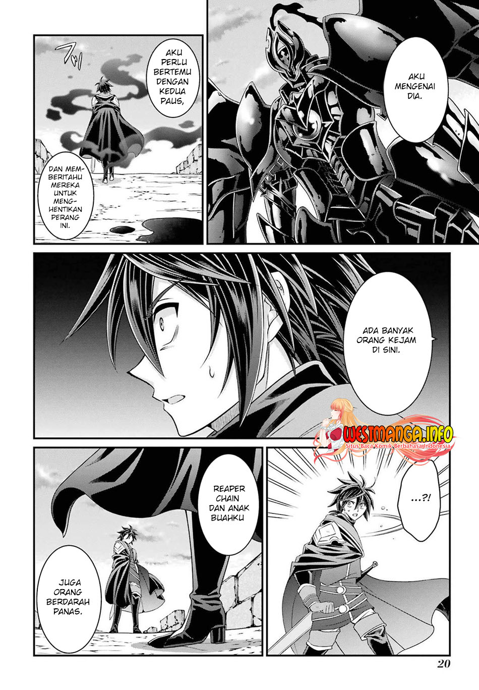 Shikkoku tsukai no saikyo yusha nakama zen’in ni uragira retanode saikyo no mamono Chapter 50 Gambar 21