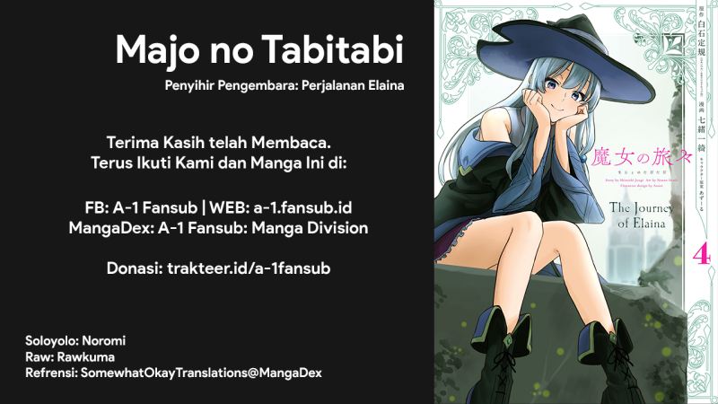 Majo no Tabitabi Chapter 15.1 Gambar 25