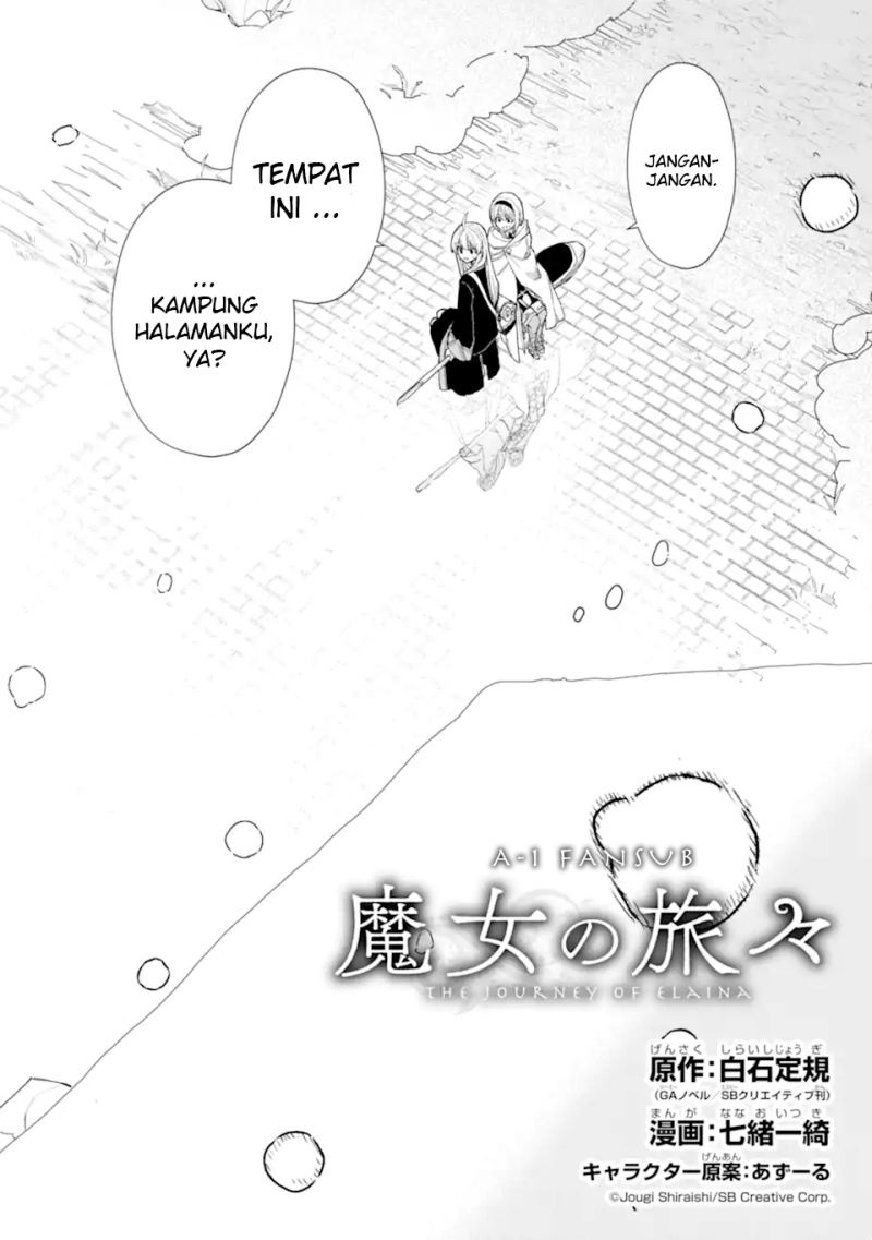 Majo no Tabitabi Chapter 15.1 Gambar 4