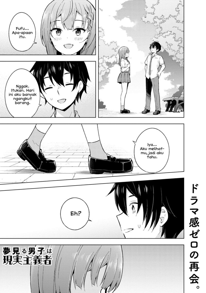 Baca Komik Yumemiru Danshi wa Genjitsushugisha Chapter 24 Gambar 1