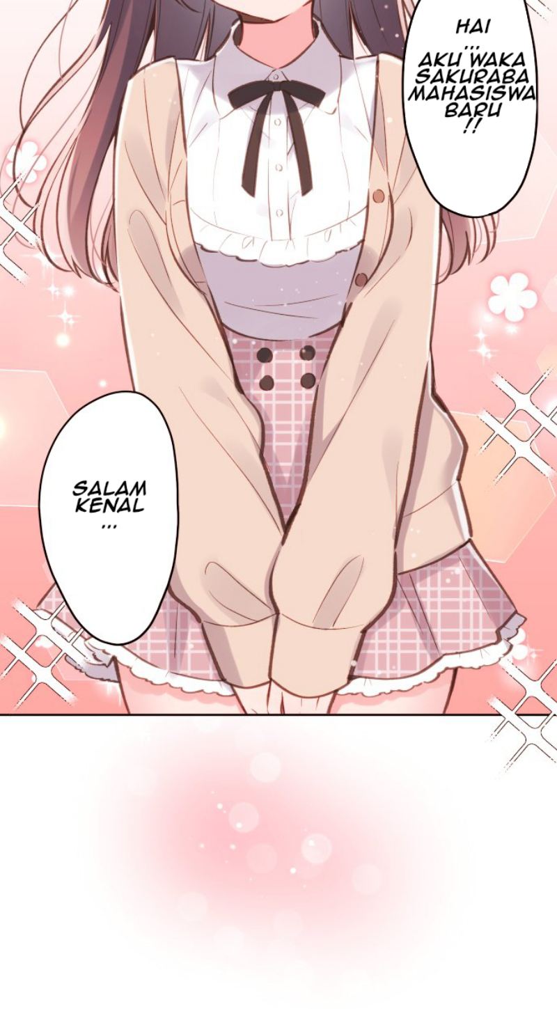 Waka-chan Is Flirty Again Chapter 35 Gambar 19