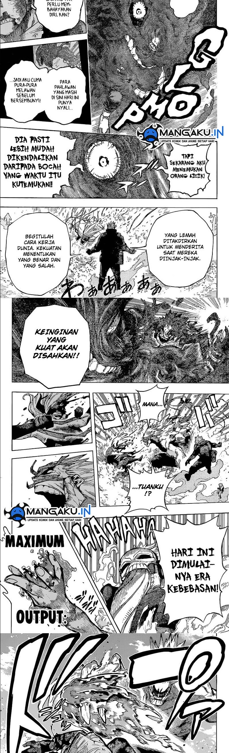 Boku no Hero Academia Chapter 383 Gambar 4