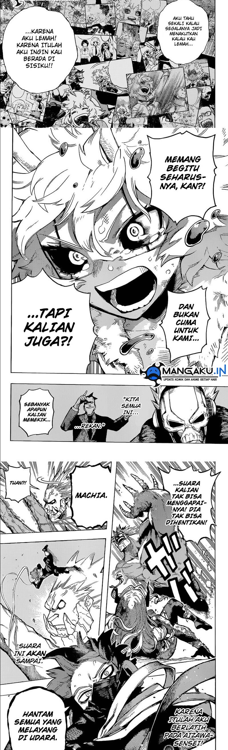 Boku no Hero Academia Chapter 383 Gambar 6