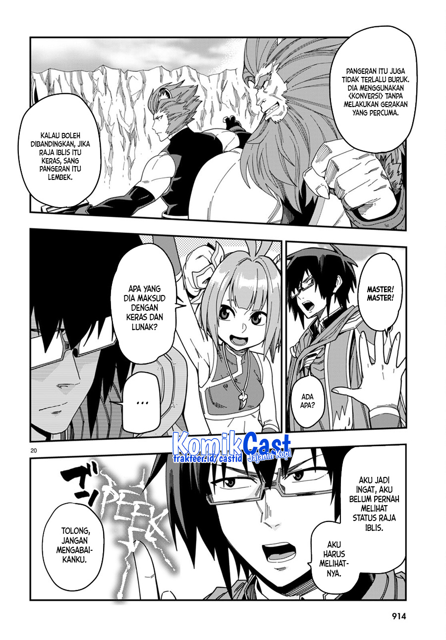 Konjiki no Moji Tsukai: Yuusha Yonin ni Makikomareta Unique Cheat Chapter 89 Gambar 20