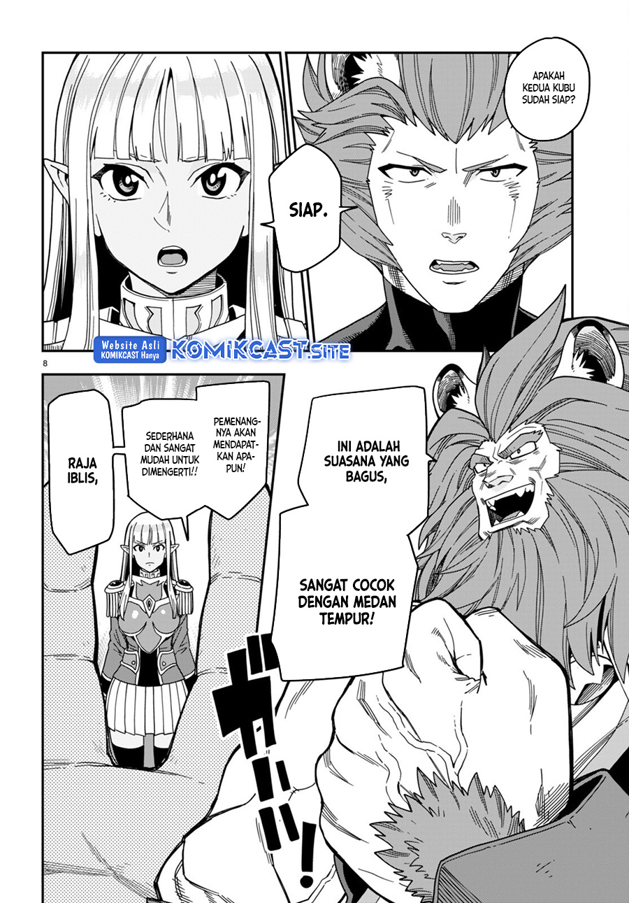 Konjiki no Moji Tsukai: Yuusha Yonin ni Makikomareta Unique Cheat Chapter 89 Gambar 9