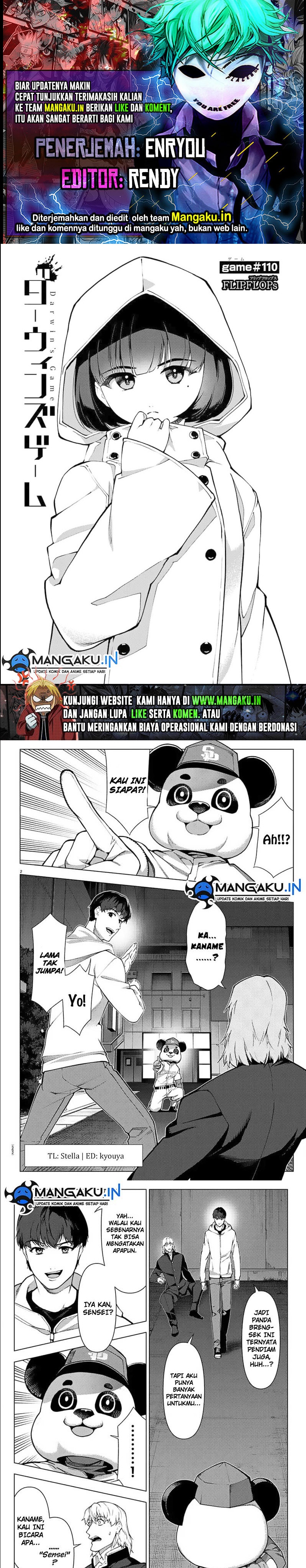 Baca Komik Darwins Game Chapter 110.1 Gambar 1