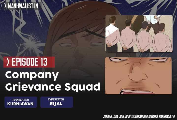 Baca Komik Company Grievance Squad Chapter 13 Gambar 1