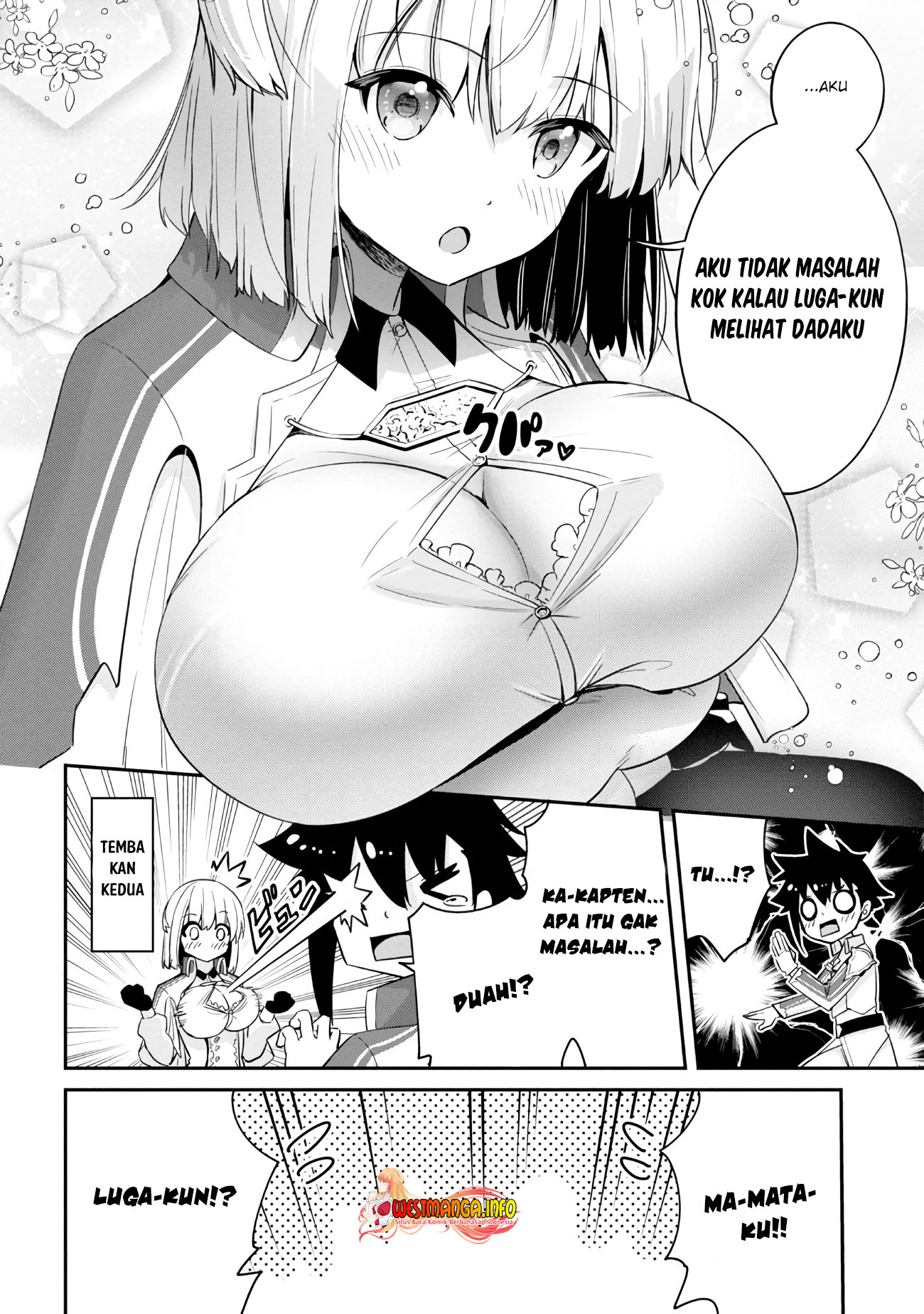 Seikishi ni Natta kedo Danchou no Oppai ga Sugosugite Kokoro ga Kiyomerarenai Chapter 13 Gambar 6