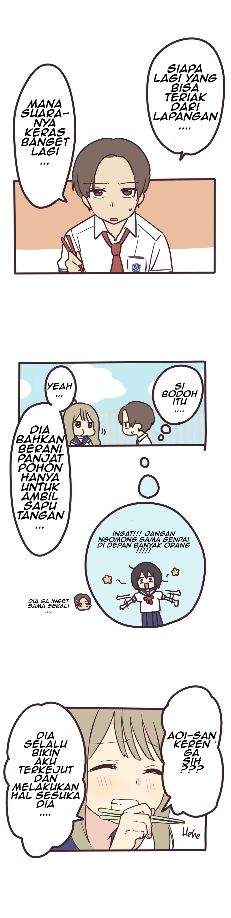 Baca Komik Senpai wa Otokonoko Chapter 6 Gambar 1