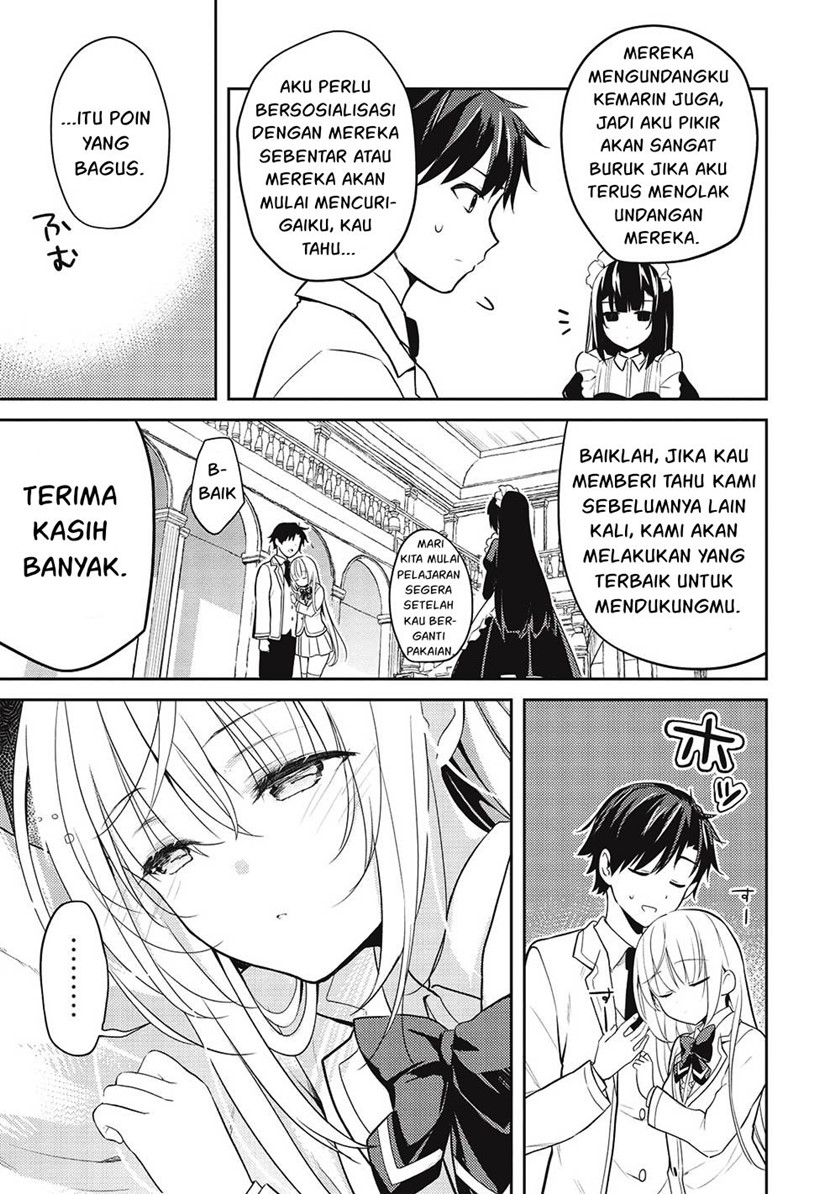 Saijo no Osewa ~Takane no Hana Darakena Meimon Kou de, Gakuin Ichi no Ojou-sama (Seikatsu Noryoku Kaimu) o Kagenagara Osewa suru Koto ni Narimashita~ Chapter 9 Gambar 4