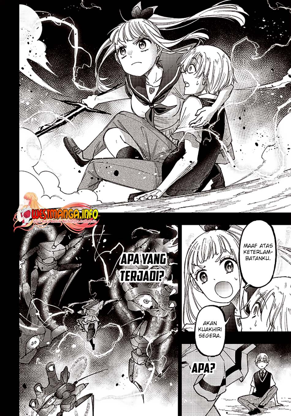 Kyuuseishu MESHIA ~Isekai wo sukutta moto yuusha ga mamono no afureru genjitsu sekai wo musou suru~ Chapter 13 Gambar 12